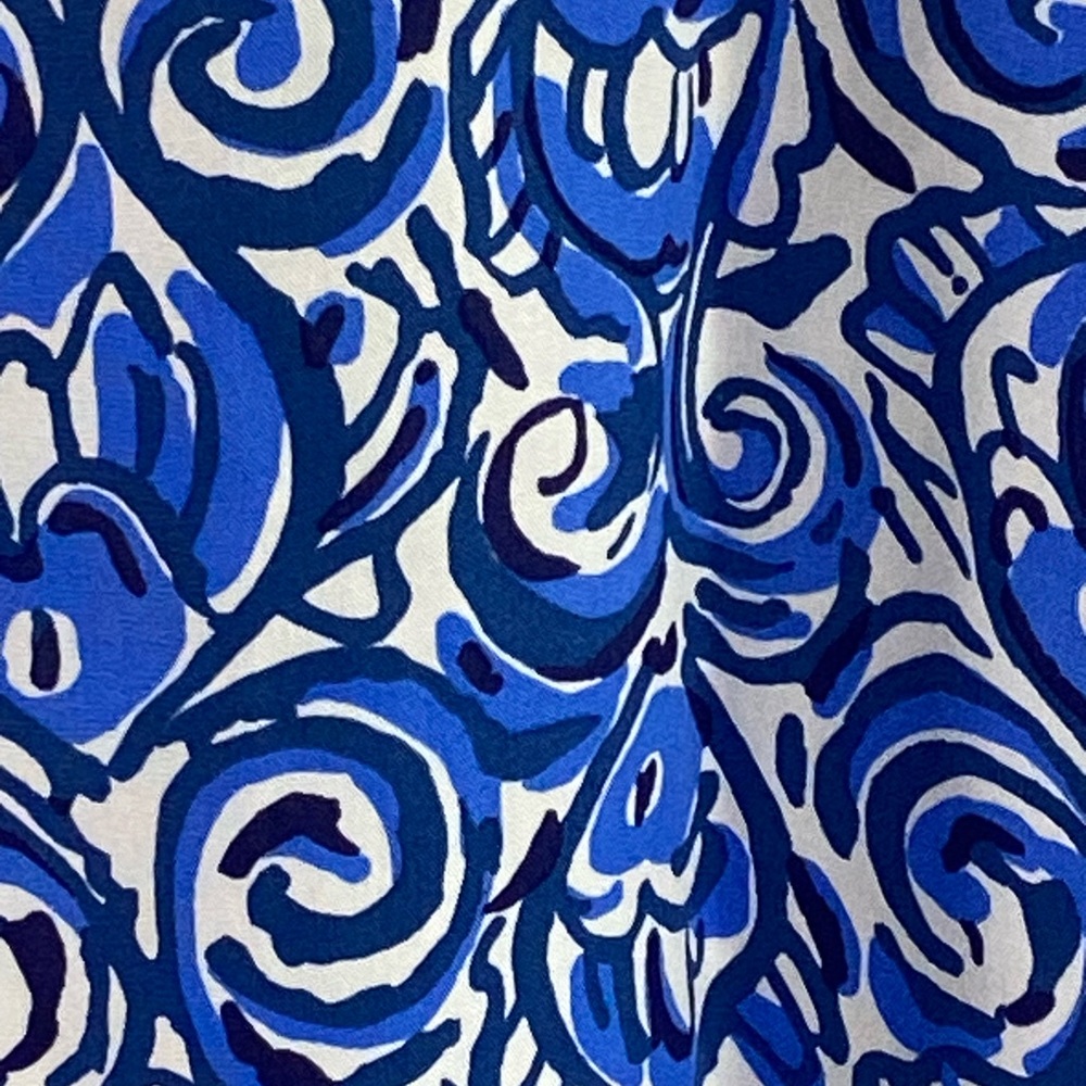 Lilly Pulitzer Julianna Embroidered Beaded Indigo Chasing Tail Dress SKU0633 - Picture 4 of 9